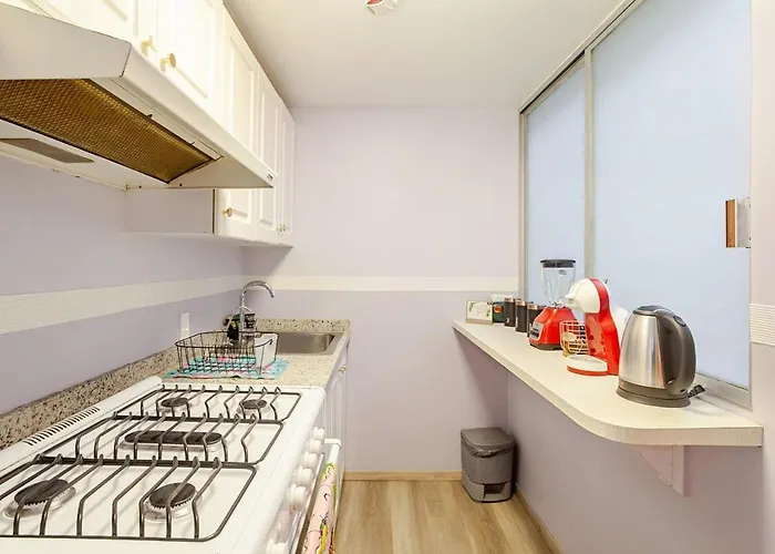 Apartamento Elegante Departamento Cerca De Reforma Y El Angel *